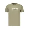 T-shirt vert à manches courtes pour homme CALVIN KLEIN - CALVIN KLEIN