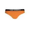 KARL LAGERFELD BEACHWEAR BAS DE MAILLOT DE BAIN FEMME ORANGE - KARL LAGERFELD BEACHWEAR