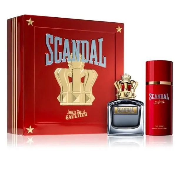 Coffret Eau de Toilette Homme Jean Paul Gaultier SCANDAL MEN 100ML - Jean Paul Gaultier Coffret Eau de Toilette Homme Jean Paul Gaultier SCANDAL MEN 100ML - Jean Paul Gaultier