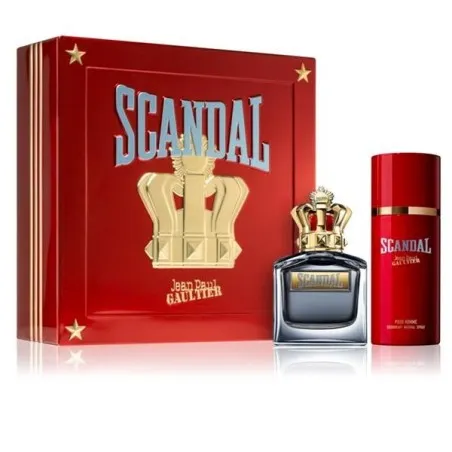 Coffret Eau de Toilette Homme Jean Paul Gaultier  SCANDAL MEN 100ML - Jean Paul Gaultier