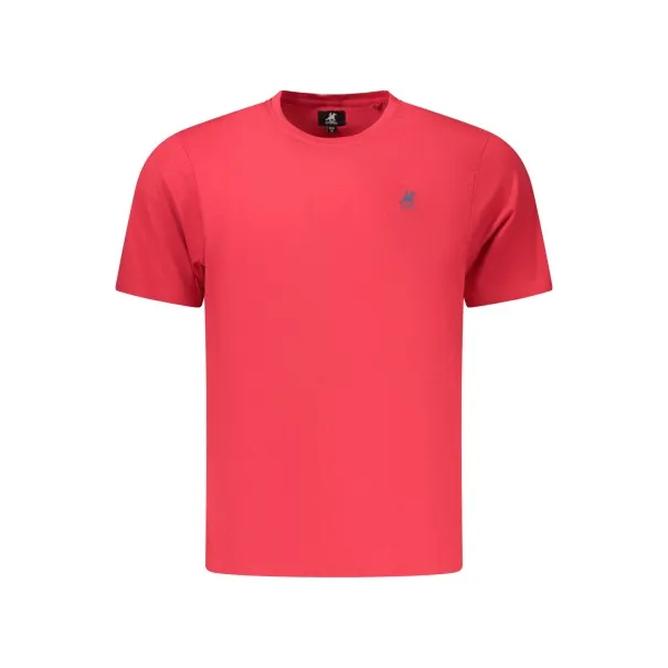 T-shirt rouge à manches courtes pour homme US GRAND - U.S. GRAND