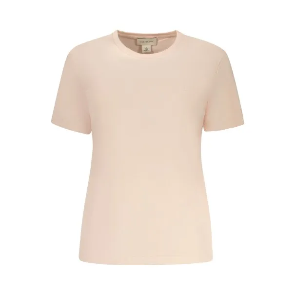 T-shirt à manches courtes rose pour femme CALVIN KLEIN - CALVIN KLEIN