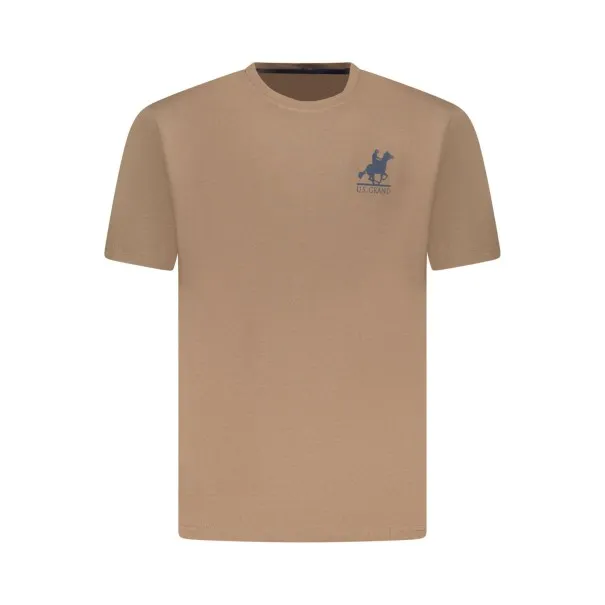 T-shirt à manches courtes pour homme US GRAND, marron - U.S. GRAND