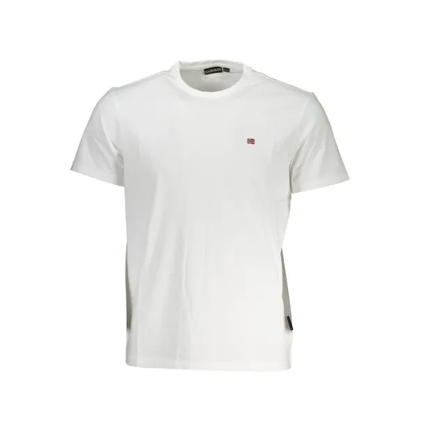 T-SHIRT À MANCHES COURTES NAPAPIJRI HOMME BLANC - NAPAPIJRI