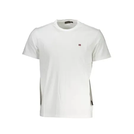 T-SHIRT À MANCHES COURTES NAPAPIJRI HOMME BLANC - NAPAPIJRI