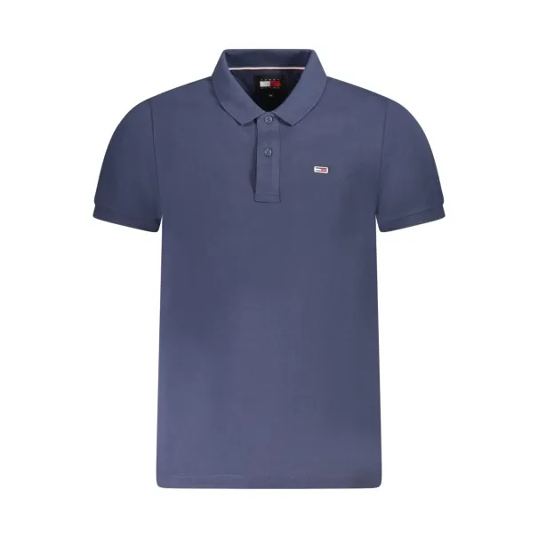 Polo à manches courtes pour homme Tommy Hilfiger, bleu - TOMMY HILFIGER