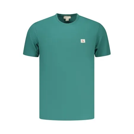 T-shirt vert à manches courtes pour homme CALVIN KLEIN - CALVIN KLEIN
