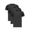 T-SHIRT À MANCHES COURTES POUR HOMMES CALVIN KLEIN NOIR - CALVIN KLEIN