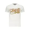 T-SHIRT À MANCHES COURTES CAVALLI CLASS HOMME BLANC - CAVALLI CLASS