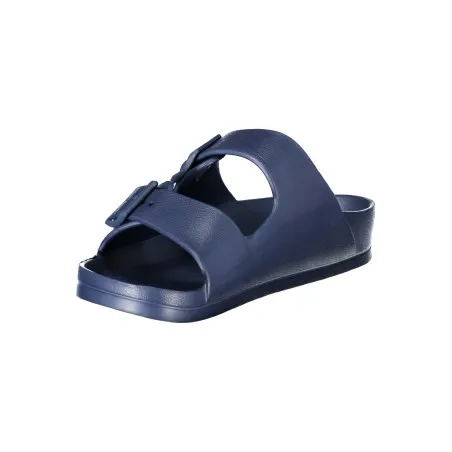 CHAUSSURES PANTOUFLES BLEUES POUR HOMMES NORVÈGE 1963 - NORWAY 1963