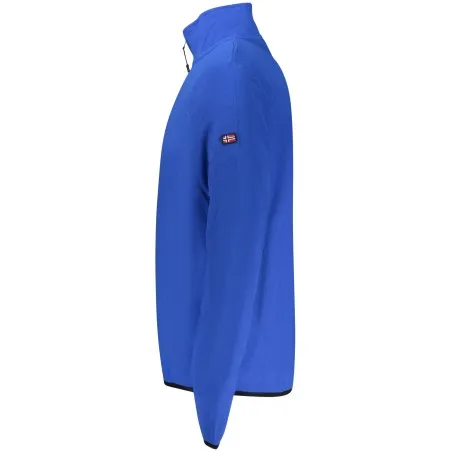 SWEAT-SHIRT ZIPPÉ BLEU POUR HOMME NORVÈGE 1963 - NORWAY 1963