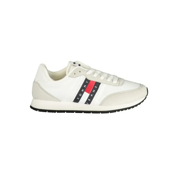 CHAUSSURES DE SPORT BLANCHES POUR HOMMES TOMMY HILFIGER - TOMMY HILFIGER