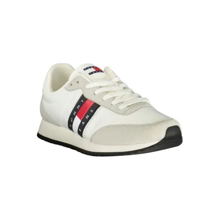 CHAUSSURES DE SPORT BLANCHES POUR HOMMES TOMMY HILFIGER - TOMMY HILFIGER