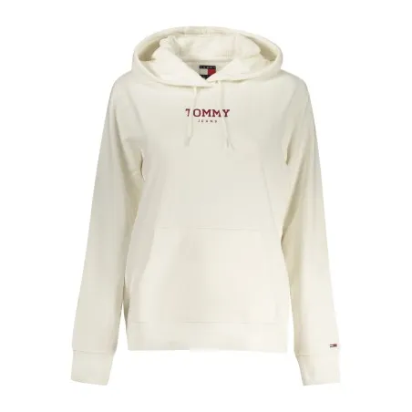 Sweat-shirt zippé blanc Tommy Hilfiger pour femme - TOMMY HILFIGER