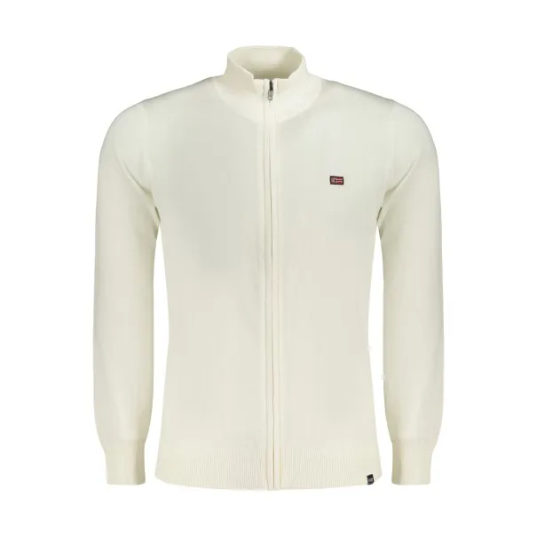 CARDIGAN BLANC POUR HOMME NORVÈGE 1963 - NORWAY 1963