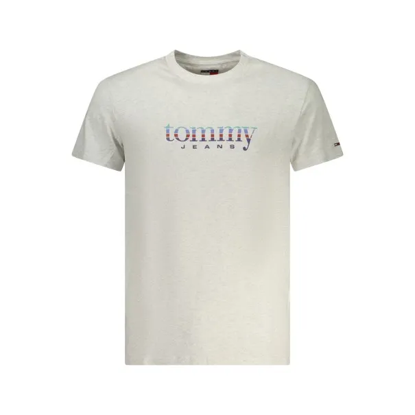 T-shirt à manches courtes pour homme Tommy Hilfiger, gris - TOMMY HILFIGER