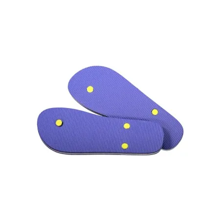 CHAUSSURES PANTOUFLES BLEUES POUR HOMMES NORVÈGE 1963 - NORWAY 1963