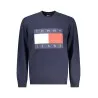 SWEAT-SHIRT BLEU À FERMETURE ÉCLAIR POUR HOMME TOMMY HILFIGER - TOMMY HILFIGER