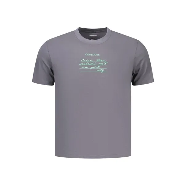 T-shirt à manches courtes pour homme CALVIN KLEIN, gris - CALVIN KLEIN
