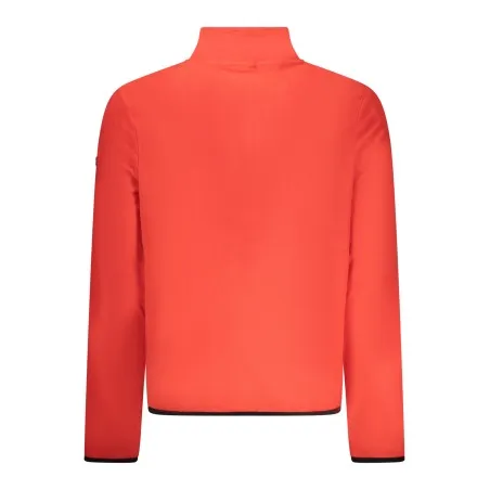 SWEAT-SHIRT ROUGE À FERMETURE ÉCLAIR POUR HOMMES NORVÈGE 1963 - NORWAY 1963