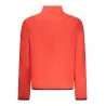 SWEAT-SHIRT ROUGE À FERMETURE ÉCLAIR POUR HOMMES NORVÈGE 1963 - NORWAY 1963