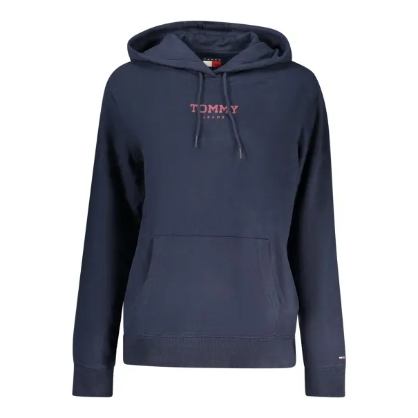 SWEAT-SHIRT BLEU À FERMETURE ÉCLAIR POUR FEMME TOMMY HILFIGER - TOMMY HILFIGER