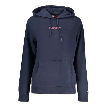SWEAT-SHIRT BLEU À FERMETURE ÉCLAIR POUR FEMME TOMMY HILFIGER - TOMMY HILFIGER