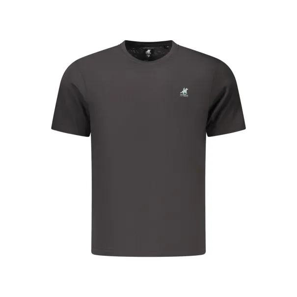 T-shirt noir à manches courtes pour homme US GRAND - U.S. GRAND