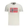 T-shirt blanc à manches courtes pour homme, Norvège 1963 - NORWAY 1963