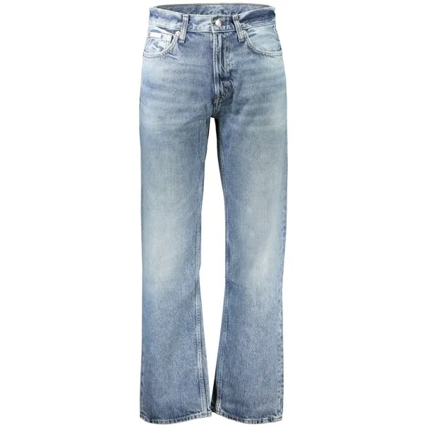JEANS EN DENIM CALVIN KLEIN POUR HOMME, BLEU - CALVIN KLEIN