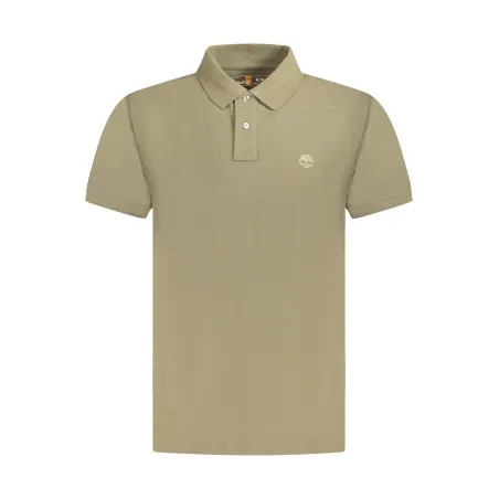 POLO TIMBERLAND MANCHES COURTES HOMME MARRON - TIMBERLAND
