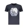 T-SHIRT À MANCHES COURTES CAVALLI CLASS HOMME BLEU - CAVALLI CLASS