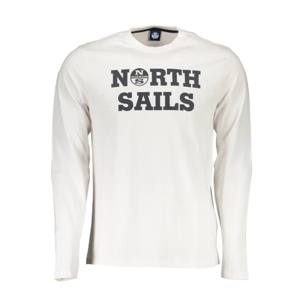 T-SHIRT MANCHES LONGUES NORTH SAILS HOMME BLANC - NORTH SAILS