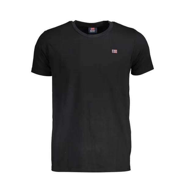 T-SHIRT MANCHES COURTES HOMME NORVÈGE 1963 NOIR - NORWAY 1963