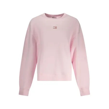 SWEAT-SHIRT ROSE À FERMETURE ÉCLAIR POUR FEMME TOMMY HILFIGER - TOMMY HILFIGER