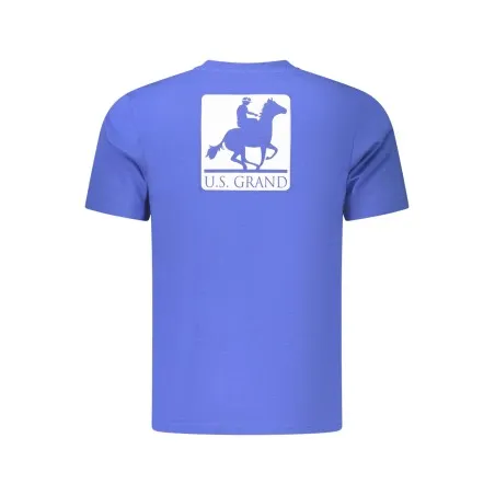 T-shirt à manches courtes bleu pour homme US GRAND - U.S. GRAND