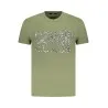 T-SHIRT À MANCHES COURTES CAVALLI CLASS HOMME VERT - CAVALLI CLASS