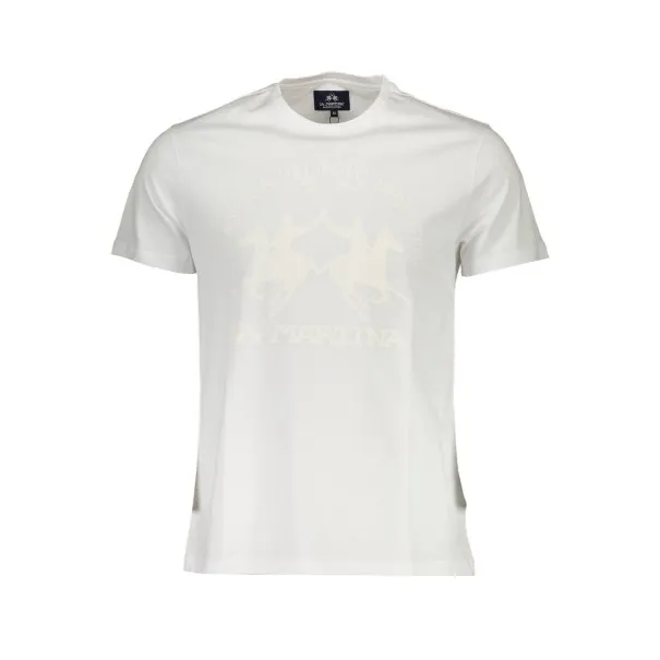 T-SHIRT À MANCHES COURTES POUR HOMME LA MARTINA BLANC - LA MARTINA