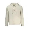 Sweat-shirt zippé pour homme Calvin Klein, beige - CALVIN KLEIN