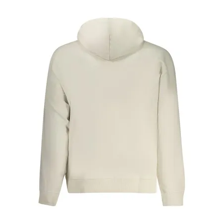 Sweat-shirt zippé pour homme Calvin Klein, beige - CALVIN KLEIN