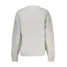 SWEAT-SHIRT GRIS À FERMETURE ÉCLAIR CALVIN KLEIN POUR FEMME - CALVIN KLEIN