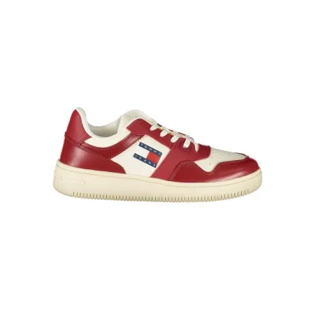 CHAUSSURES DE SPORT POUR FEMMES TOMMY HILFIGER ROUGES - TOMMY HILFIGER