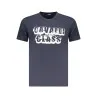 T-SHIRT À MANCHES COURTES CAVALLI CLASS HOMME BLEU - CAVALLI CLASS