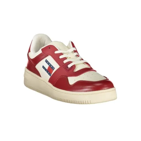 CHAUSSURES DE SPORT POUR FEMMES TOMMY HILFIGER ROUGES - TOMMY HILFIGER