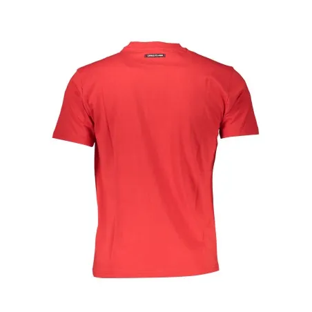 T-SHIRT À MANCHES COURTES CAVALLI CLASS HOMME ROUGE - CAVALLI CLASS