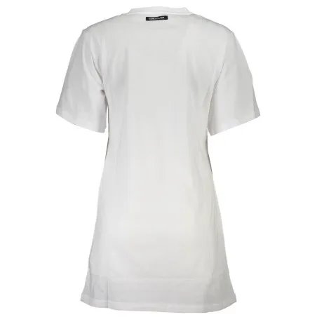 T-SHIRT À MANCHES COURTES CAVALLI CLASS FEMME BLANC - CAVALLI CLASS