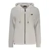 NORVÈGE 1963 SWEAT-SHIRT BLANC À FERMETURE ÉCLAIR POUR FEMME - NORWAY 1963