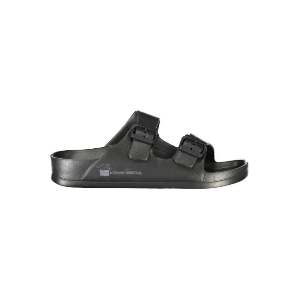 CHAUSSURES PANTOUFLES NOIRES POUR HOMMES NORVÈGE 1963 - NORWAY 1963