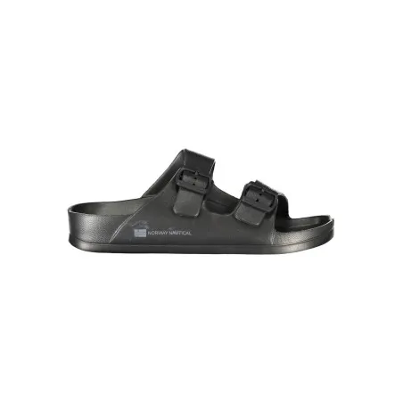 CHAUSSURES PANTOUFLES NOIRES POUR HOMMES NORVÈGE 1963 - NORWAY 1963