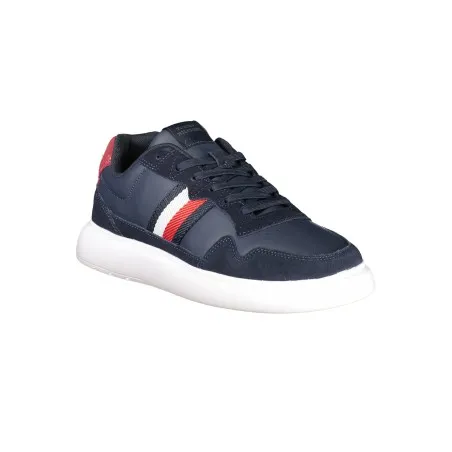 CHAUSSURES DE SPORT POUR HOMMES TOMMY HILFIGER BLEUES - TOMMY HILFIGER
